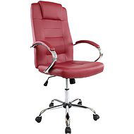 DALENOR Slash, syntetická kůže, bordó - Office Chair