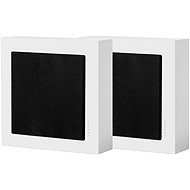 DLS Flatbox Mini Satin White - pair - Speakers