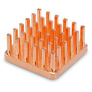 DLTECH Copper heatsink, heat sink 15 × 15 × 7 mm - Motherboard Cooler