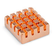 DLTECH Copper heatsink, heatsink 13 × 12 × 5 mm - Motherboard Cooler
