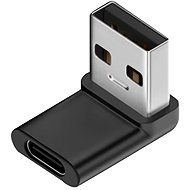 DLTECH 90° USB-A to USB-C 3.0 OTG adapter, 10Gbps - rear - Adapter