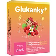 Glucans - children's lozenges with strawberry flavour - Sweets