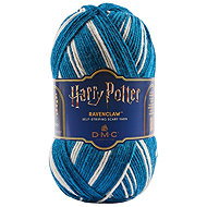 DMC Self-Patterning Yarn for Knitting a Harry Potter Ravenclaw Scarf, 300g - Yarn