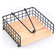 MSV Napkin holder Elie, semicircular, mat black - Napkin Holders