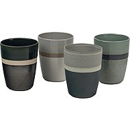 BREDEMEIJER Sven Ceramic teacup, 200 ml, 4 pcs - Set of Cups