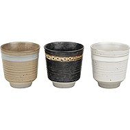 BREDEMEIJER Jari Ceramic teacup, 200 ml, 3 pcs - Set of Cups
