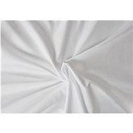 Kvalitex Double bed sheet Atlas smooth white 180 × 200 cm - Bedsheet