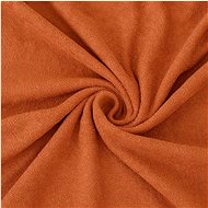Kvalitex Terry bed sheet brown 120 × 200 cm - Bedsheet