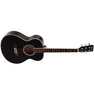 Dimavery AW-303 Folk type, black - Acoustic Guitar