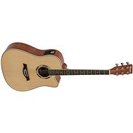 Dimavery DR-520 Dreadnought type, natural - Acoustic-Electric Guitar