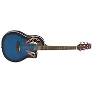 Dimavery OV-500 Ovation type, blueburst - Acoustic-Electric Guitar
