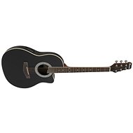 Dimavery RB-300 Ovation type, black - Acoustic-Electric Guitar