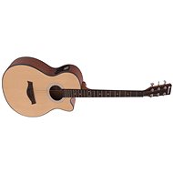 Dimavery AW-400 Folk type, natural - Acoustic-Electric Guitar