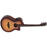 Dimavery AW-400 Folk type, sunburst - Acoustic-Electric Guitar