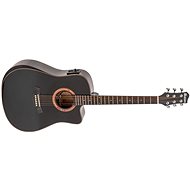 Dimavery ASW-60 Dreadnought type, black - Acoustic-Electric Guitar