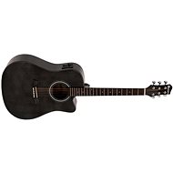Dimavery STW-90 type Dreadnought, black - Acoustic-Electric Guitar