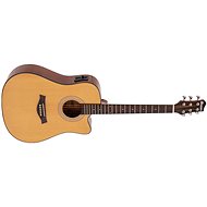 Dimavery STW-90 type Dreadnought, natural - Acoustic-Electric Guitar