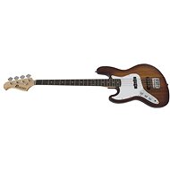 Dimavery JB-302 left-handed, sunburst - Bass Guitar