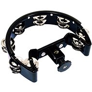 Dimavery tambourine with Hi-Hat stand, black - Percussion