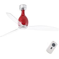 FARO 32029 - Ceiling Fan MINI ETERFAN Red - Fan