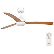 FARO 33341 - Ceiling Fan GRID White/Brown - Fan