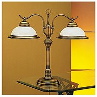 Jupiter 17 - OG2 - Table Lamp OPAL 2xE27/60W/230V - Table Lamp