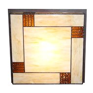 Prezent 94 - Ceiling Lamp TIFFANY 2xE14/40W - Wall Lamp