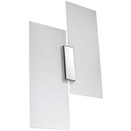 Wall Lamp FABIANO 2xE27/60W/230V White/Chrome - Wall Lamp