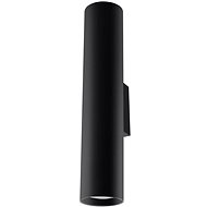 Wall Lamp LAGOS 2 2xGU10/40W/230V Black - Wall Lamp