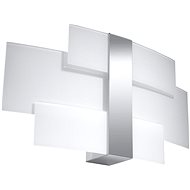 Wall Lamp CELIA 2xG9/40W/230V Chrome/White - Wall Lamp