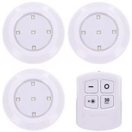 SET 3x LED Dimmable Lighting with Remote Control LED/3xAAA - Spot Lighting