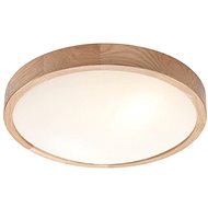 Ceiling Lamp OAK SLIM 2xE27/60W/230V Oak 37cm - Ceiling Light