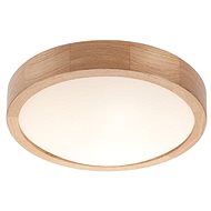 Ceiling Lamp OAK SLIM 1xE27/60W/230V Oak 27cm - Ceiling Light