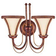 Kemar T/K/2 - Wall Lamp TANAJA 2xE14/60W/230V Red - Wall Lamp