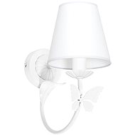 Children's Wall Lamp MOTYLEK 1xE14/60W White - Wall Lamp
