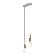 Chandelier on Cable SIMON 2xE27/60W/230V - Chandelier