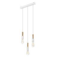 Chandelier on Cable SIMON 3xE27/60W/230V - Chandelier