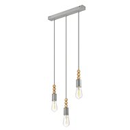 Chandelier on Cable SIMON 3xE27/60W/230V - Chandelier
