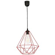 Chandelier on Cable BASKET 1xE27/60W/230V - Chandelier