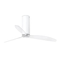 FARO 32034 - Ceiling Fan TUBE FAN White/Clear - Fan