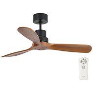 FARO 33517 - Ceiling Fan MINI LANTAU Black/Brown - Fan
