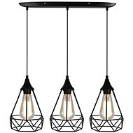 Chandelier on Cable GRAF 3xE27/60W/230V - Chandelier