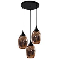 Chandelier on Cable MARINA 3xE27/60W/230V - Chandelier