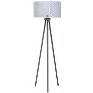 Floor lamp ECHO1 1xE27/40W/230V grey/gray - Floor Lamp