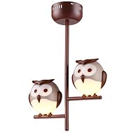 Children's ceiling light 2xG9/6W/230V owl - Chandelier