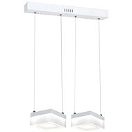 LED Chandelier on Cable CUBO 2xLED/12W/230V Square - Chandelier