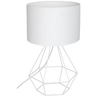 Table Lamp ALMA 1xE27/60W/230V White - Table Lamp