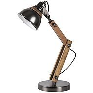 Rabalux – Stolná lampa 1× E14/15 W/230 V čierna - Stolová lampa
