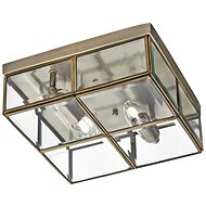 Searchlight - Ceiling Light FLUSH 2xE14/40W/230V Brass - Ceiling Light