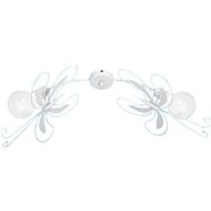 Children's ceiling lamp MOTYL 2xE27/60W white - Chandelier